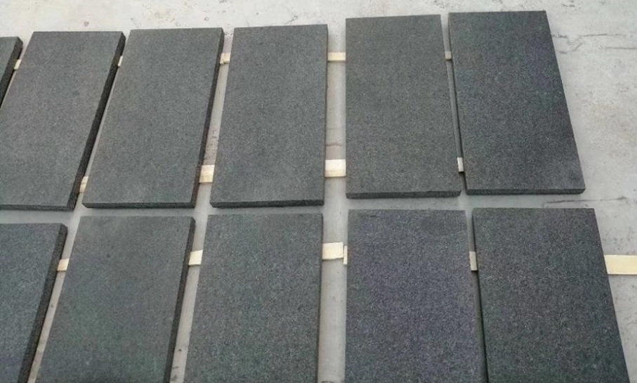 New G684 Black Basalt Tiles