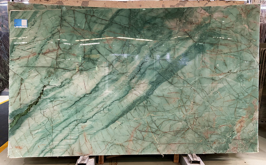 Da Vinci Green Quartzite Slab