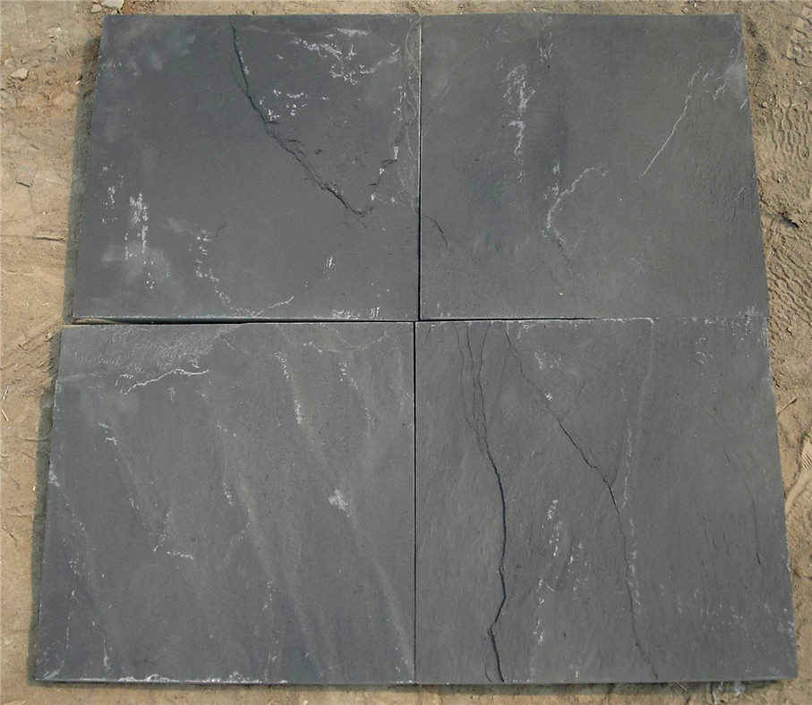 Black Slate Tiles 40x40cm