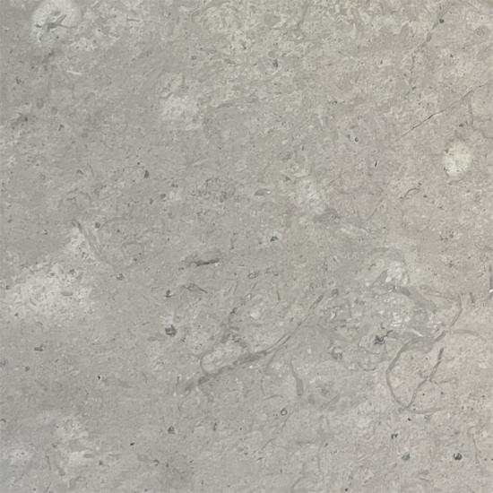 18mm Maktar Grey Limestone Tunisia Honed Slabs for Interior Design