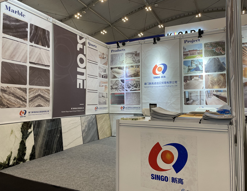 Erkundung des Weges der südostasiatischen Steinindustrie: Ausstellen auf der IndoBuildTech 2023 – Singo Stone